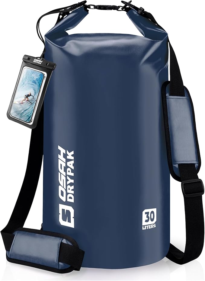 Waterproof Dry Bag, 5L/10L/20L/30L/40L Roll Top Lightweight Storage Backpack by OSAHDRYPAK