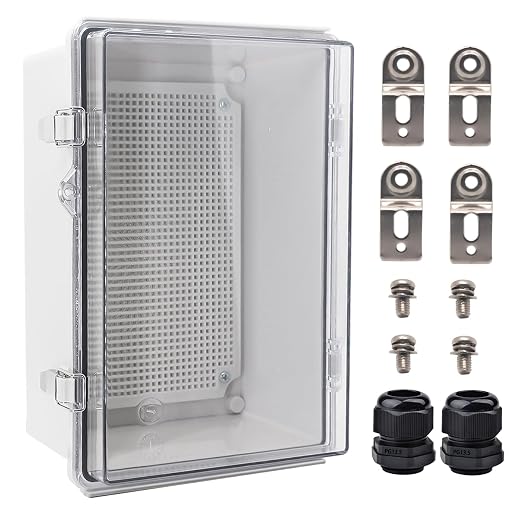 Outdoor Waterproof Electrical Box Junction Box Weatherproof IP67 ABS Plastic by YETLEBOX