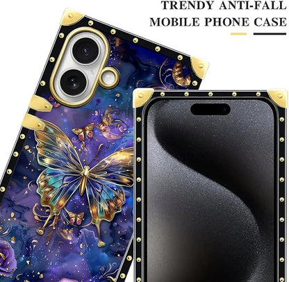 for iPhone 17 Case Luxury Golden Decoration - Image 4