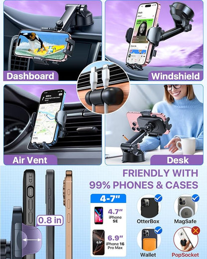 HTU 2026 Ultimate Best【True Military-Grade & Safety Cert】Car Phone - Image 4