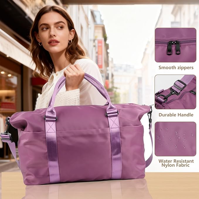 Weekender Duffel Bags for Women, Overnight Bags for Women - Image 6