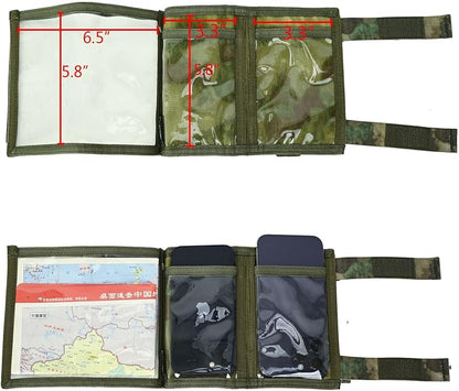 Tactical Arm Sleeve Map Pouch Case Documets Holder Wrist Case Wrist Map Holder - Image 4
