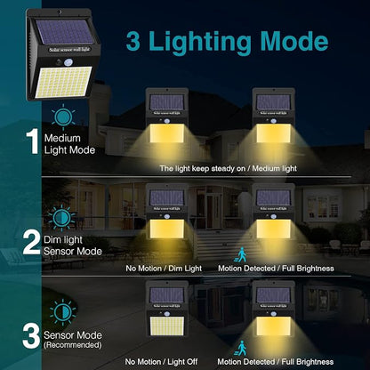 2 Pack Outdoor Solar Motion Lights - Image 4