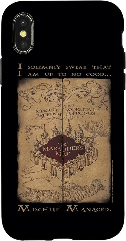 iPhone X/XS Harry Potter Marauder's Map Words Case by HarryPotter
