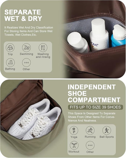 Gym Backpack for Women Waterproof Small Gym Bag - Image 4