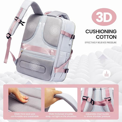 LOVEVOOK Travel Backpack for Women, 40L Carry On Backpack - Image 3
