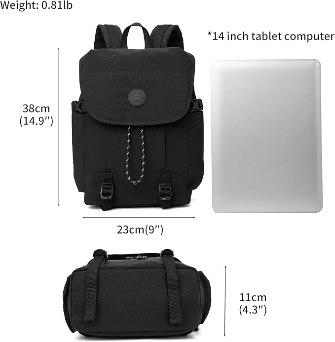 HUARIPOLY Outdoor Backpack Lightweight Waterproof Leisure Day Bag Multi - Image 2