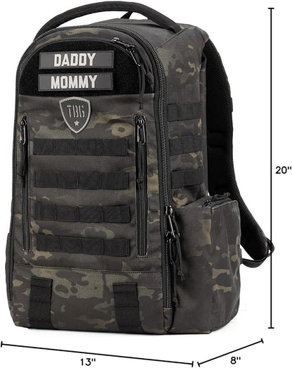 Tactical Baby Gear Daypack Tactical Diaper Bag Backpack - Image 10