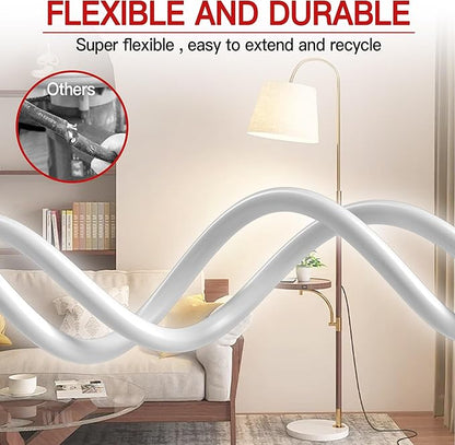 16/3 Short Extension Cord 20 FT 2 Pack, Indoor 3 Prong Power Cable, Suitable - Image 6