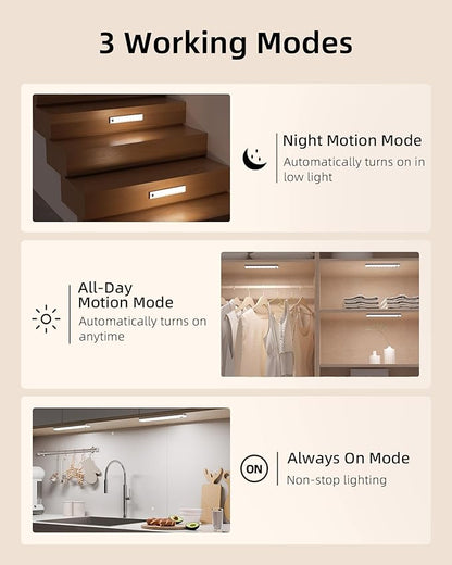 EZVALO 3-Pack Under Cabinet Lighting - Image 5