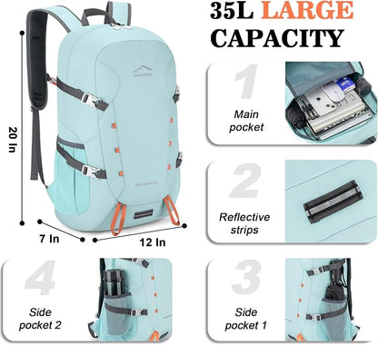 BAGPARKK Hiking Backpack, Large 35L Travel Backpacks - Image 3