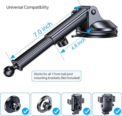 GPS Suction Cup Mount for Garmin GPS Mount【Strong suction】Replacement GPS Dash - Image 7