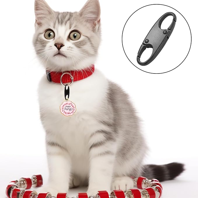 Small Carabiner Clip, Zipper Clip, Small Carabiner, Mini Carabiner, Zipper Pull - Image 5