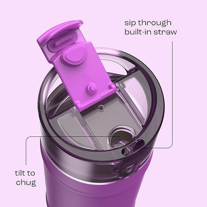 bubba 18 oz Dualsip Insulated Stainless Steel Water Bottle - Image 3