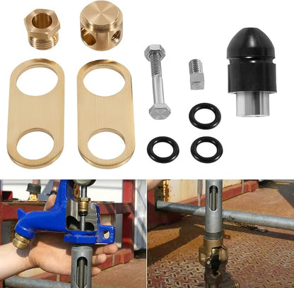 850 Sb Parts Kit Yard Water Hydrant Repair Rebuild Kit & 8842 Plunger Fit by Hihitomorrow