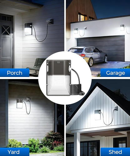 CINOTON 30W Plug in LED Wall Pack Light - Image 7