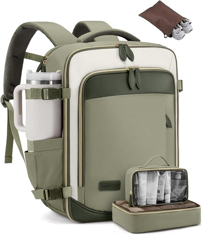 LOVEVOOK Travel Backpack for Women, 40L Carry On Backpack by LOVEVOOK