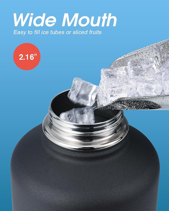 Half Gallon Insulated Water Bottle - Image 4