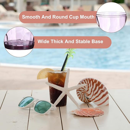 uxcell 7oz Acrylic Drinking Glasses - Image 4