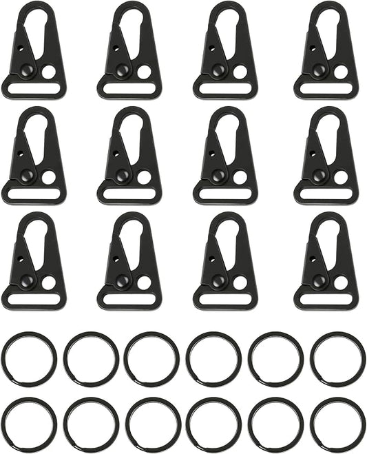 12 Sets Tactical Snap Hooks, Paracord Bracelets, Use by Vagocom