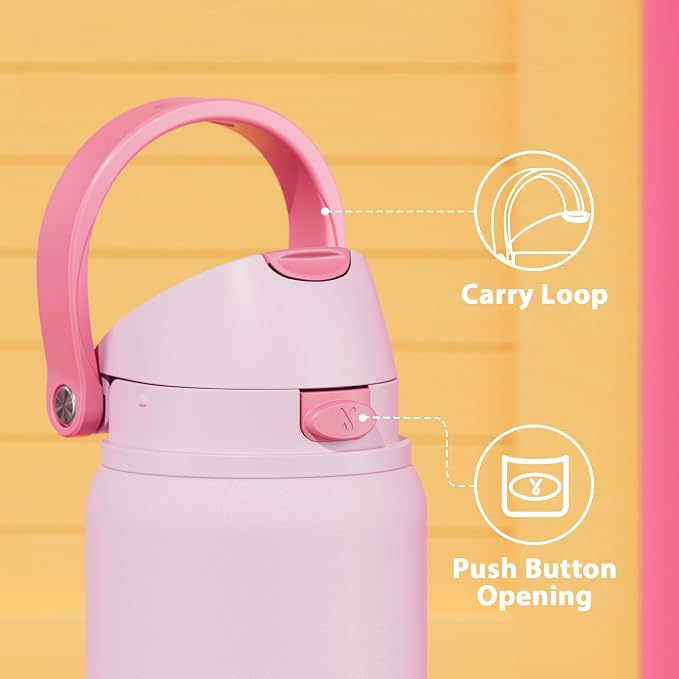 32 oz Insulated Water Bottle for Sports: Meoky Stainless Steel Water Bottle - Image 6