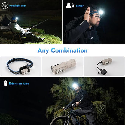WUBEN E7 1800 Lumen Rechargeable Mini Flashlight - Image 6