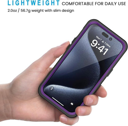 Lanhiem for iPhone 15 Pro Case, IP68 Waterproof Dustproof Shockproof Cases - Image 4