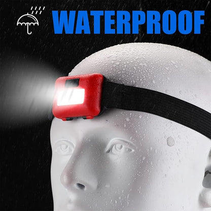Macarrie 24 LED Headlamp Flashlight, Cob Head Light - Image 5