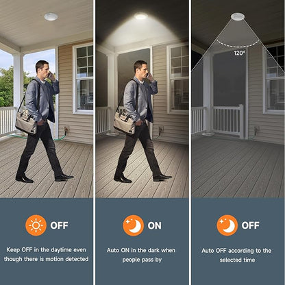 ECOELER 6Inch LED Motion Sensor Ceiling Light, 16W 1000Lm, 3CCT Selectable - Image 5