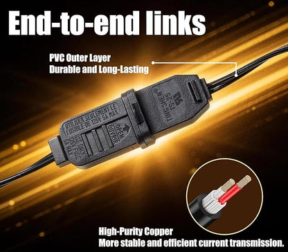 100FT Outdoor String Lights Waterproof - Image 7