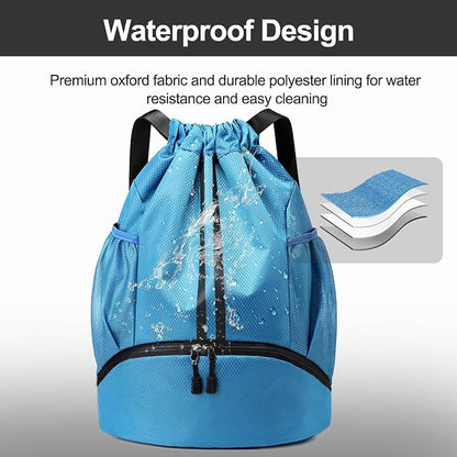 Hoedia Sports Drawstring Backpack - Image 3