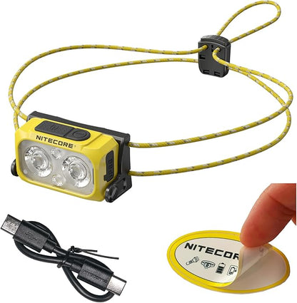 Nitecore NU25 MCT 400 Lumen Lightweight USB-C Rechargeble Outdoor Headlamp by NITECORE