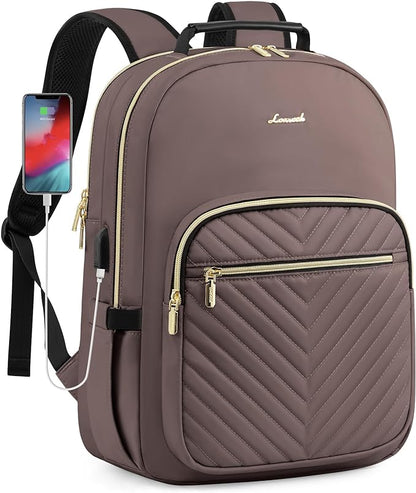 LOVEVOOK Laptop Backpack Purse for Women, Large Capacity Travel Business by LOVEVOOK