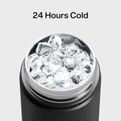 Kids Insulated Water Bottle - 12oz Stainless Steel Water Bottle with Dual Spouts - Image 4
