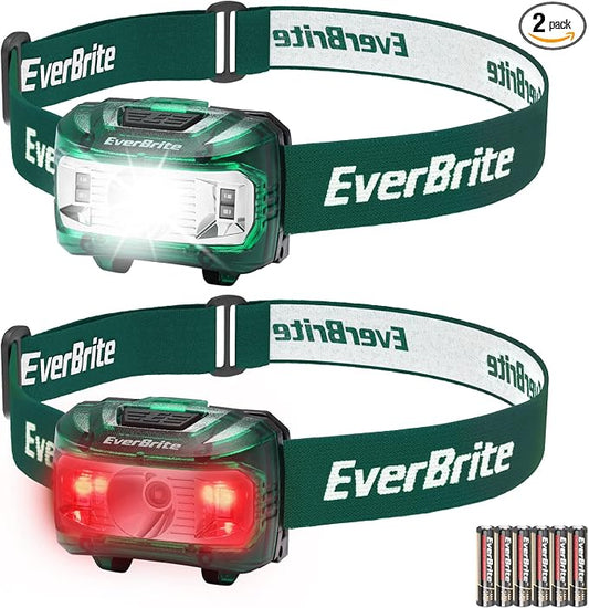 EverBrite Headlamp, 2 Pack Kids Headlamp by EverBrite