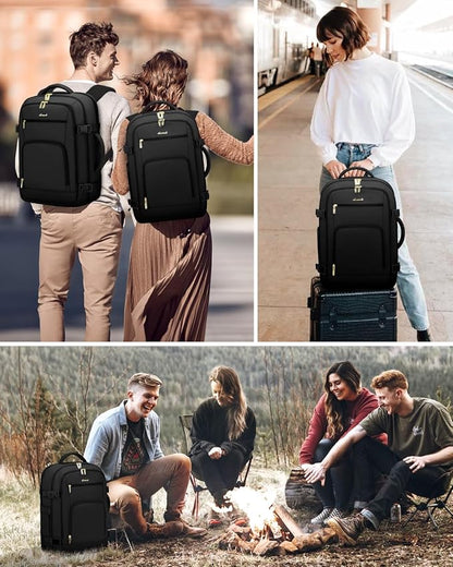 LOVEVOOK Carry on Backpack, 50L Large Travel Backpack - Image 6