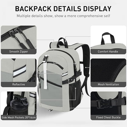 Small Hiking Backpack, 20L Lightweight Travel Daypack, Traveling and Outdoor - Image 3