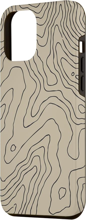 Coyote Country Guide Lines Topographical Contour Map Case - Image 2