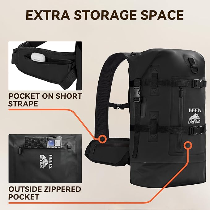 HEETA Dry Bags Waterproof Backpack 40L - Image 5