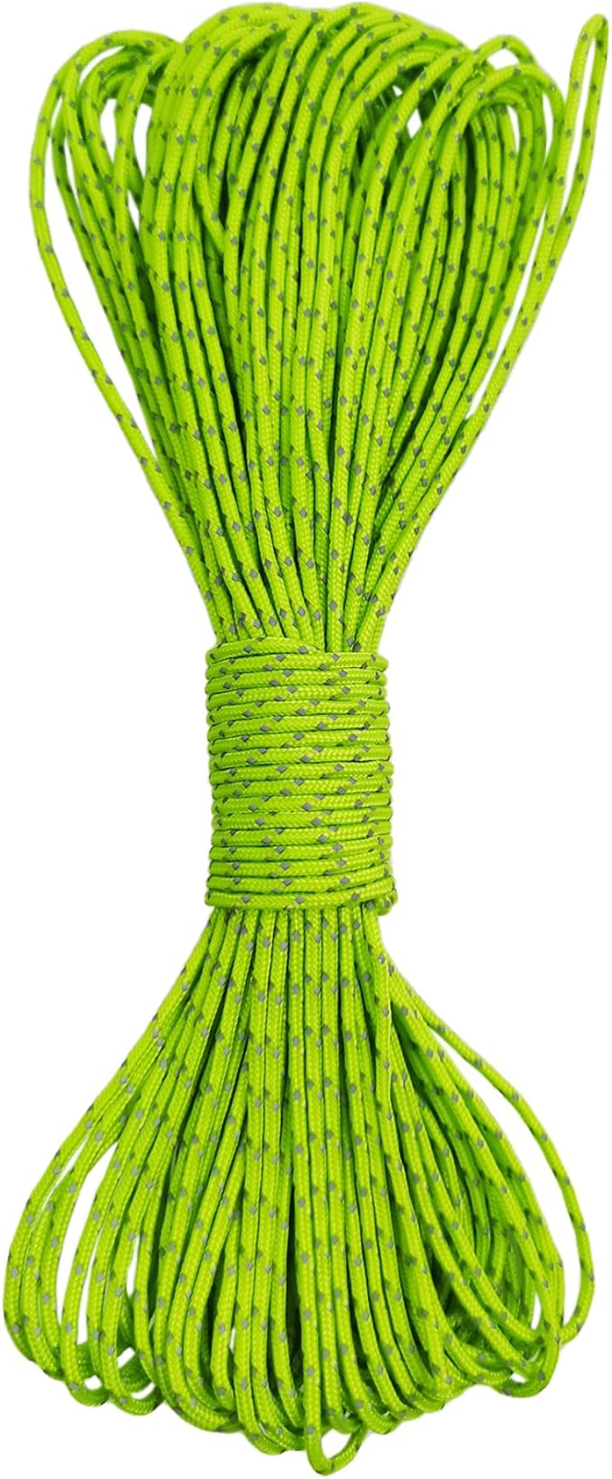 Dyneema Reflective Rope -2mm 400kg Fracture Strain by Unknown