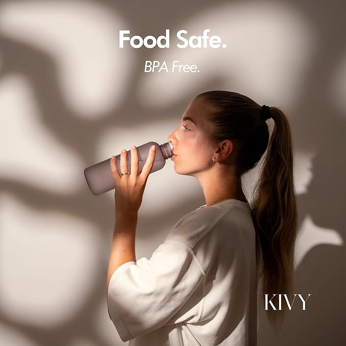 KIVY Slim Water Bottle 22oz Leak Proof Bottle - Image 7