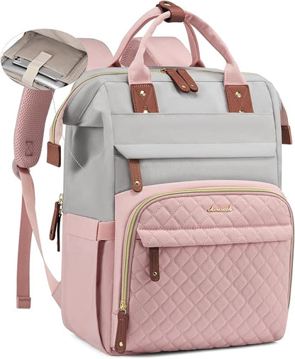 LOVEVOOK Laptop Backpack for Women, 15.6'' Waterproof Nurse Bag Teacher Work by LOVEVOOK