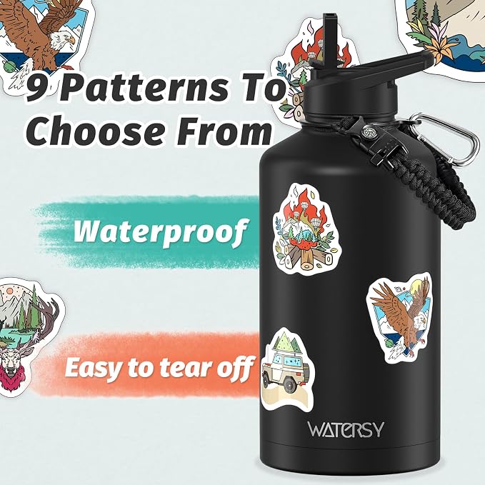 87oz Insulated Water Bottle, BPA Free&Leak Proof, 1.5 Gallon Stainless Steel - Image 4