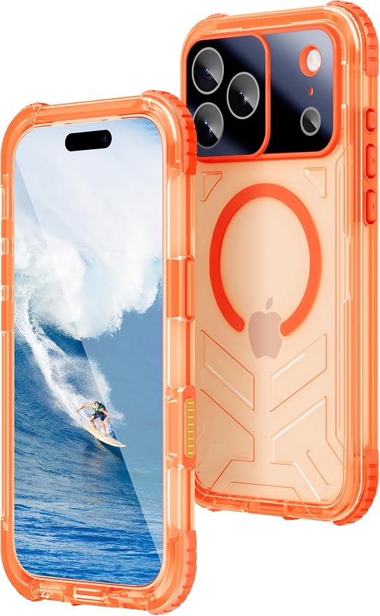 WIFORT for iPhone 17 Pro Max Waterproof Case, by WIFORT
