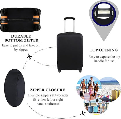 Explore Land Travel Luggage Cover Suitcase Protector Fits 27-30 Inch Case - Image 3