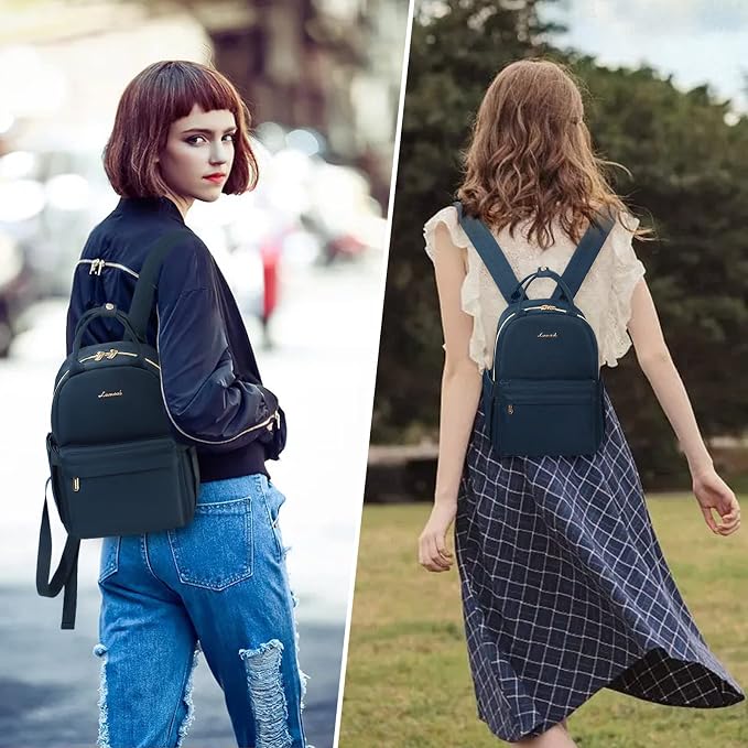 LOVEVOOK Mini Fashion Backpack for Women, Cute Small Backpack, Light Weight - Image 4