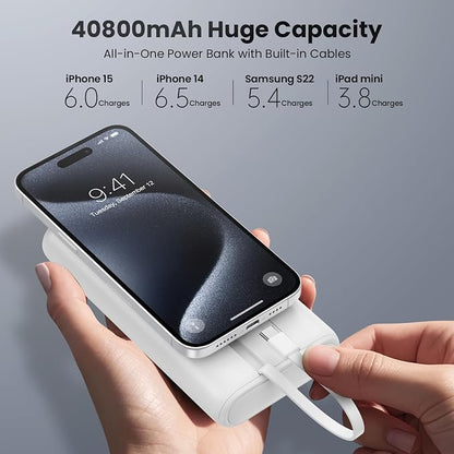 Ekrist Upgraded Portable Charger 40800mAh Power Bank - Image 5