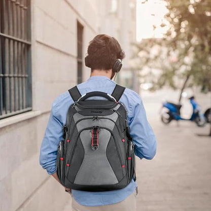 KROSER Travel Laptop Backpack 17.3 Inch XL Computer Backpack - Image 6
