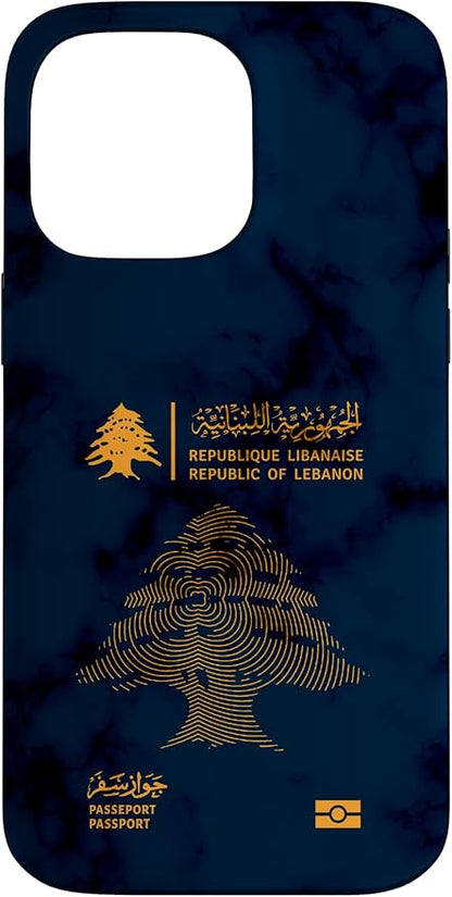 Lebanon, Lebanon Passport, Lebanon Flag, Lebanon map. Case by Unknown