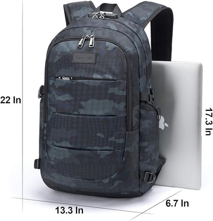 Tzowla Travel Laptop Backpack Water Resistant Anti-Theft Bag - Image 6